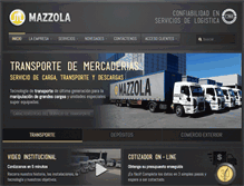 Tablet Screenshot of mazzola.com.ar